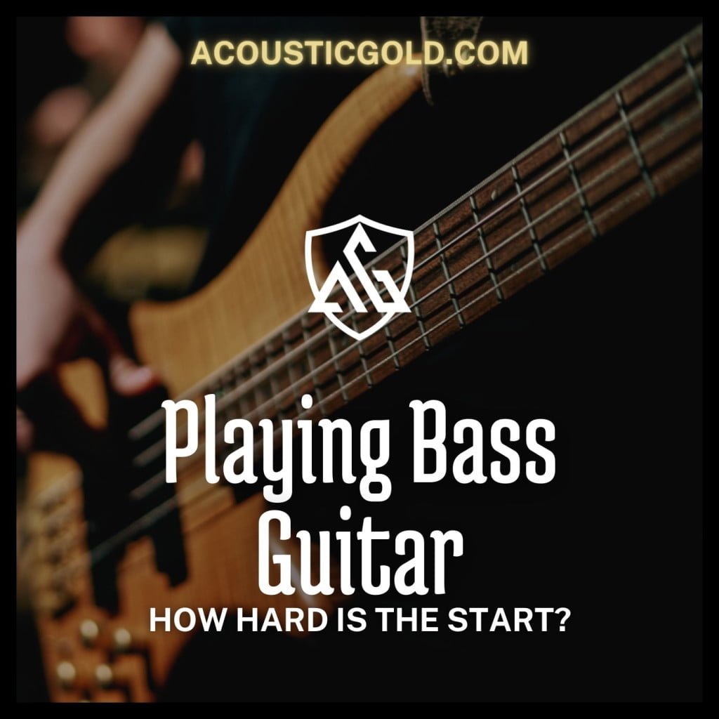how hard is it to learn to play bass guitar