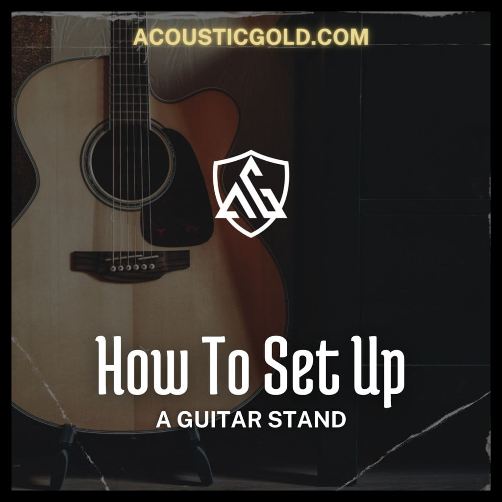 How to set up a guitar stand